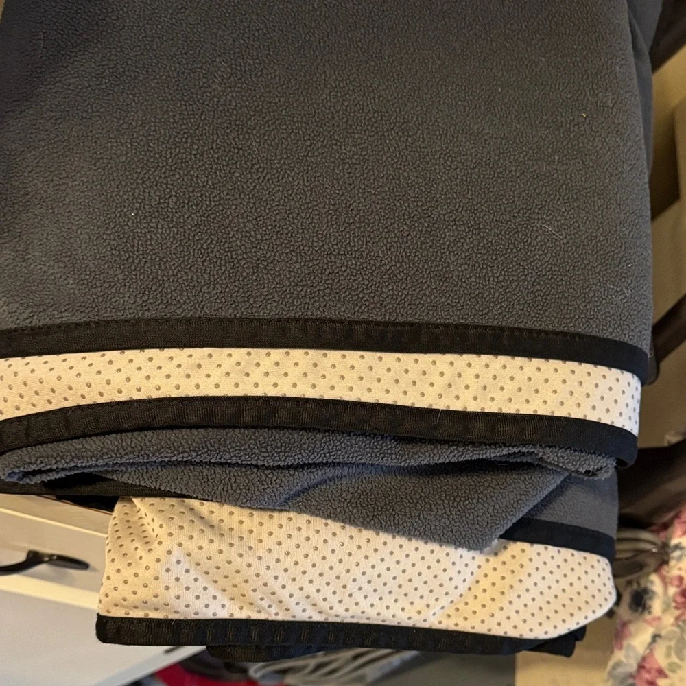 Grey waterproof whelping blanket/ potty pad